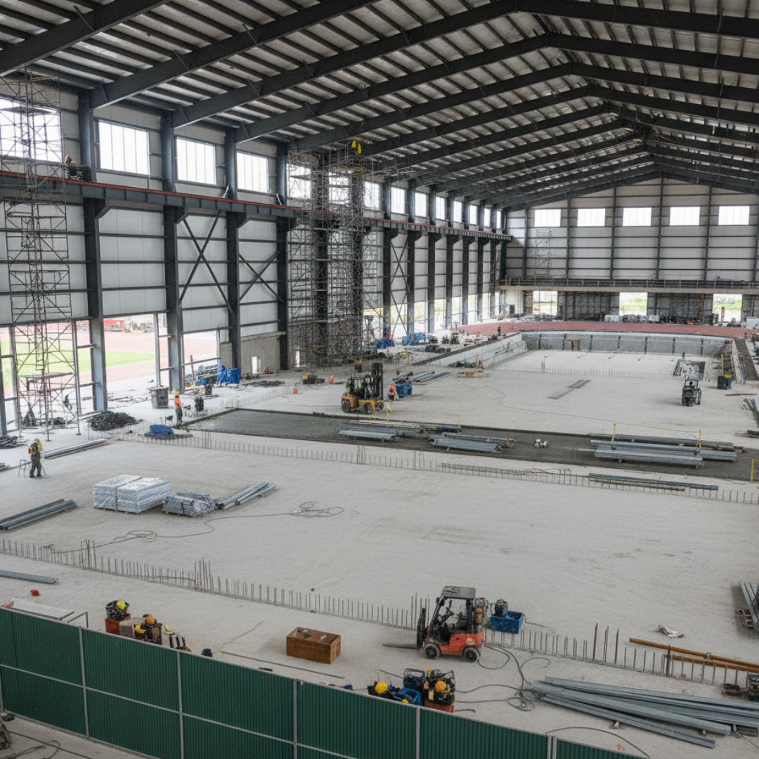 PEB Sports Complex Interior